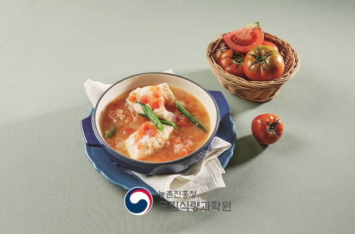 토마토흰살생선조림