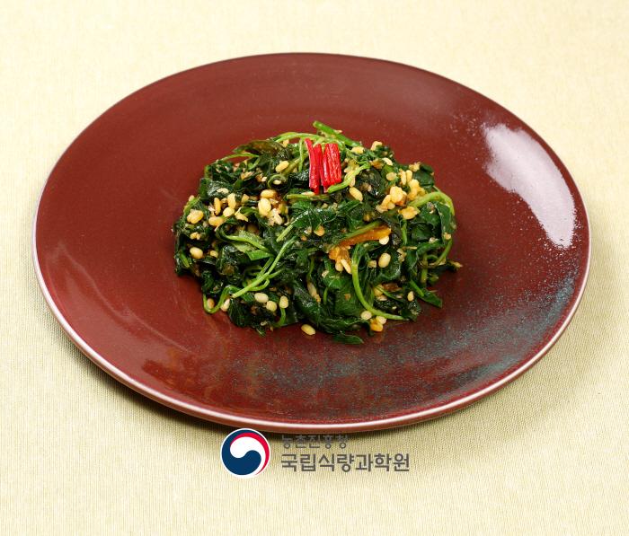 녹두 취나물 무침